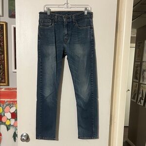 Levi’s 502 mens denim blue jeans